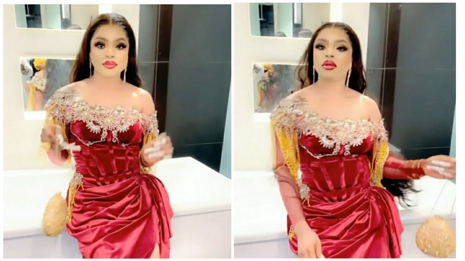 Bobrisky outfit