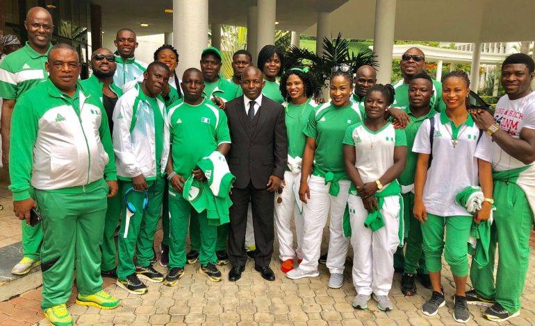 Team Nigeria at the Commonwealth Games