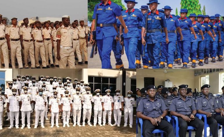  Match The Uniform To The Nigerian Law Enforcer